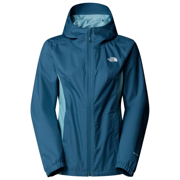 The North Face - Women's Quest Zip In - Regenjacke Gr M blau von The North Face