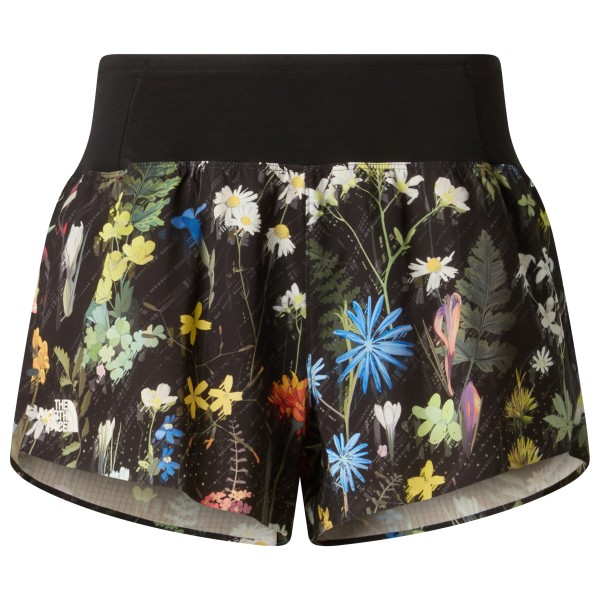 The North Face - Women's Summit Pacesetter Short-Print - Laufshorts Gr M - Short schwarz von The North Face