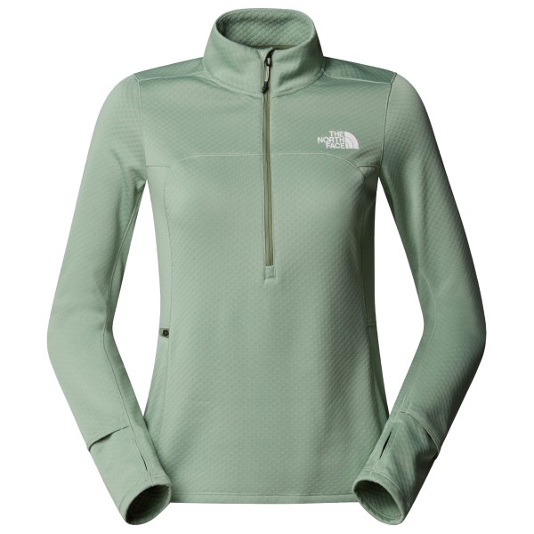 The North Face - Women's Winter Warm Pro 1/4 Zip - Funktionsshirt Gr M grün von The North Face
