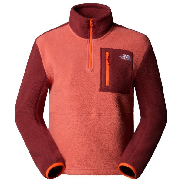 The North Face - Women's Yumiori 1/4 Zip - Fleecepullover Gr L rot von The North Face