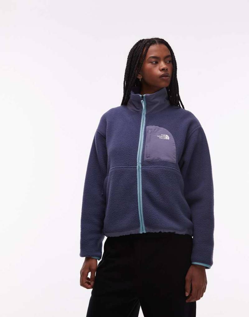 The North Face - Yumiori Off Peak - Fleece-Jacke in Blau mit Reißverschluss von The North Face