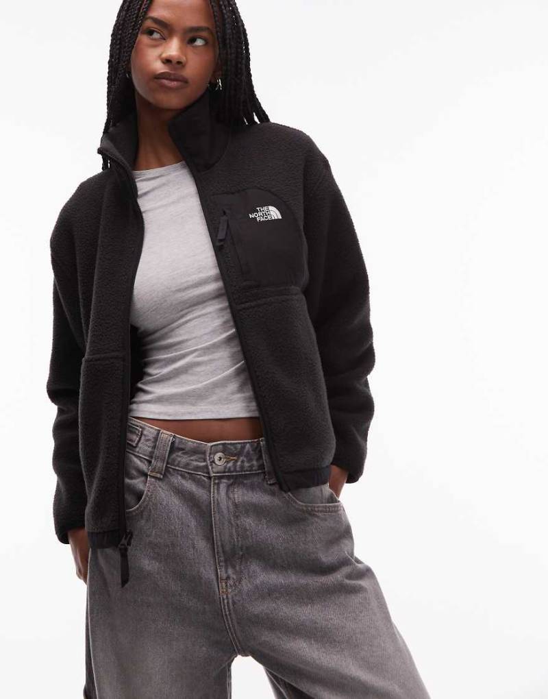 The North Face - Yumiori Off Peak - Fleece-Jacke in Schwarz mit Reißverschluss von The North Face