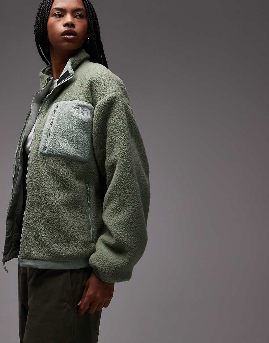 The North Face - Yumiori - Wendejacke aus Fleece in Hellgrün von The North Face