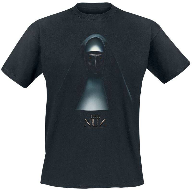 The Nun T-Shirt - Movie Poster - S bis 3XL - für Männer - Größe S - schwarz - Lizenzierter Fanartikel The Nun T-Shirt - Movie Poster - S bis 3XL - für Männer - Größe S - schwarz - Lizenzierter Fanartikel von The Nun