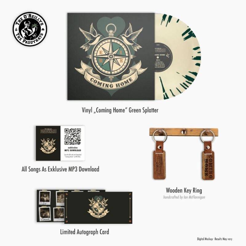 Coming home von The O' Reillys And The Paddyhats - LP (Limited Special Edition, Standard) von The O' Reillys And The Paddyhats
