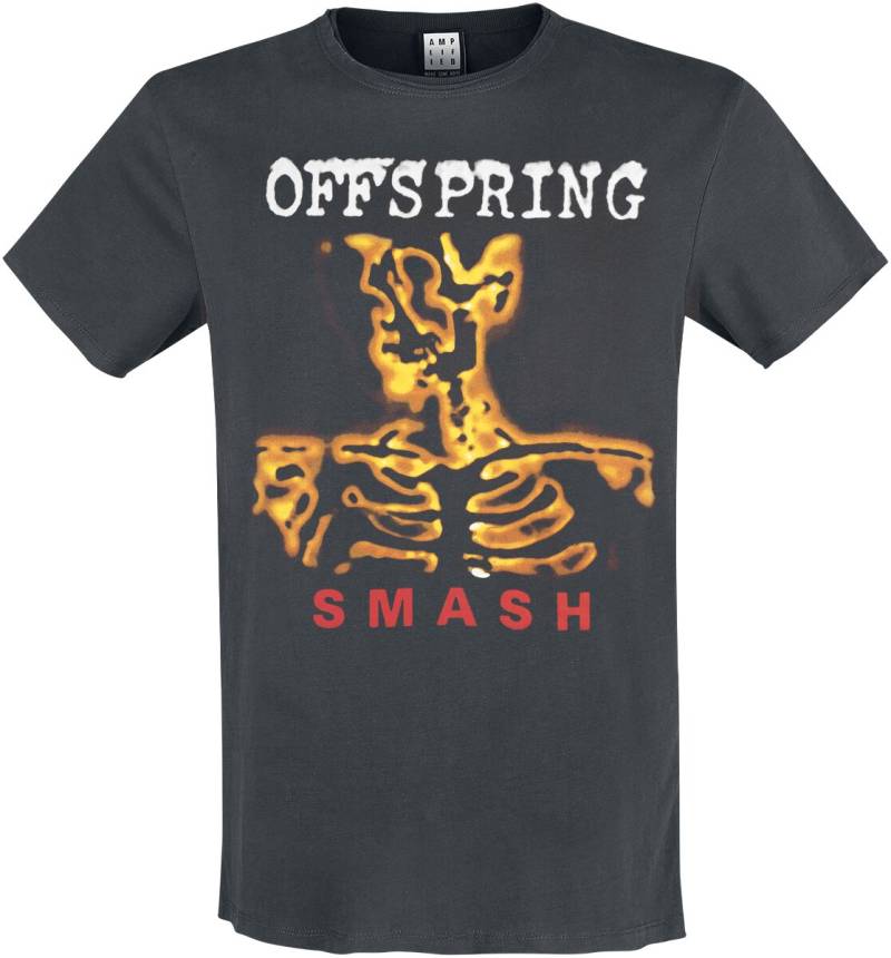 The Offspring Amplified Collection - Smash T-Shirt charcoal in XXL von The Offspring