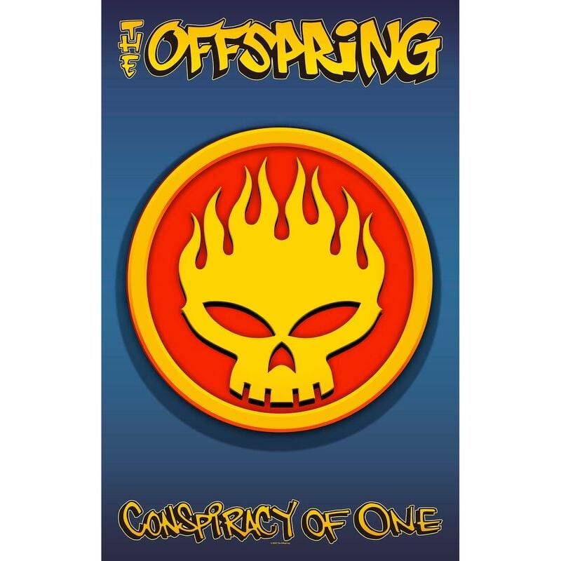 The Offspring Flagge - Conspiracy Of One - multicolor  - Lizenziertes Merchandise! von The Offspring