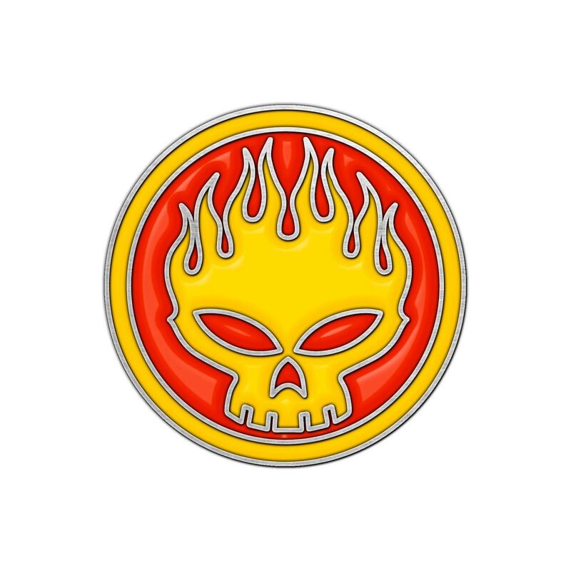 The Offspring Pin - Skull Logo - multicolor  - Lizenziertes Merchandise! von The Offspring