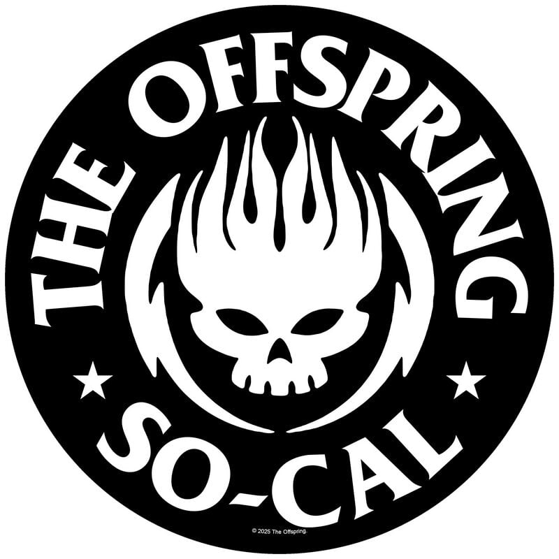 The Offspring SO-CAL Backpatch schwarz von The Offspring