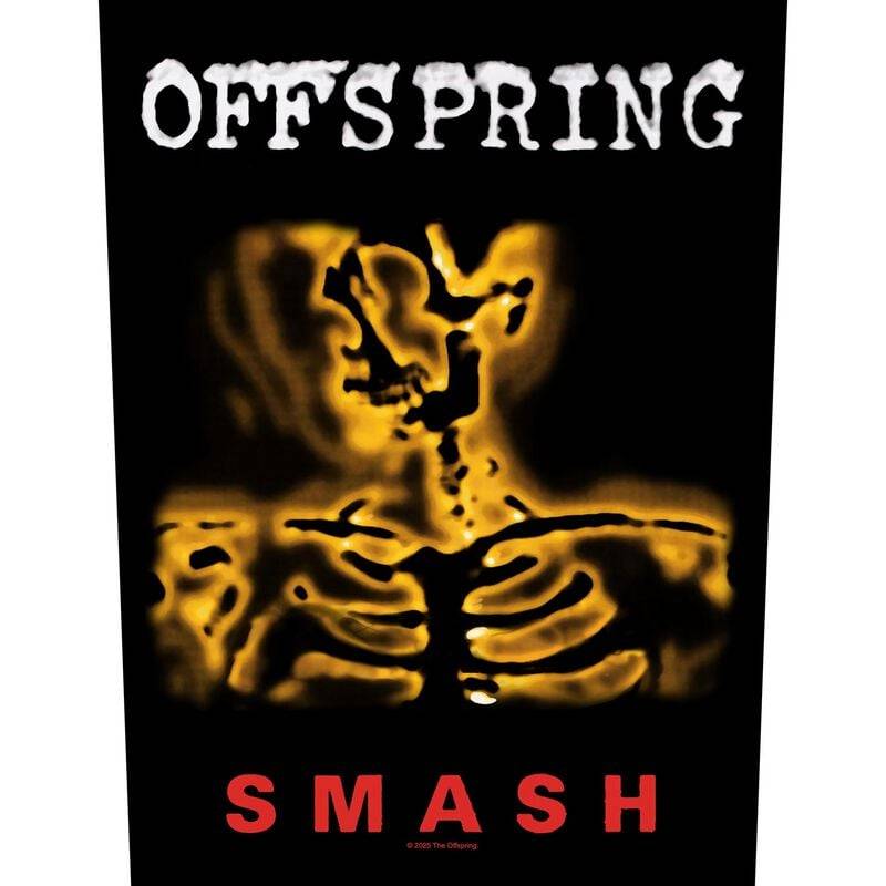 The Offspring Smash Backpatch schwarz von The Offspring