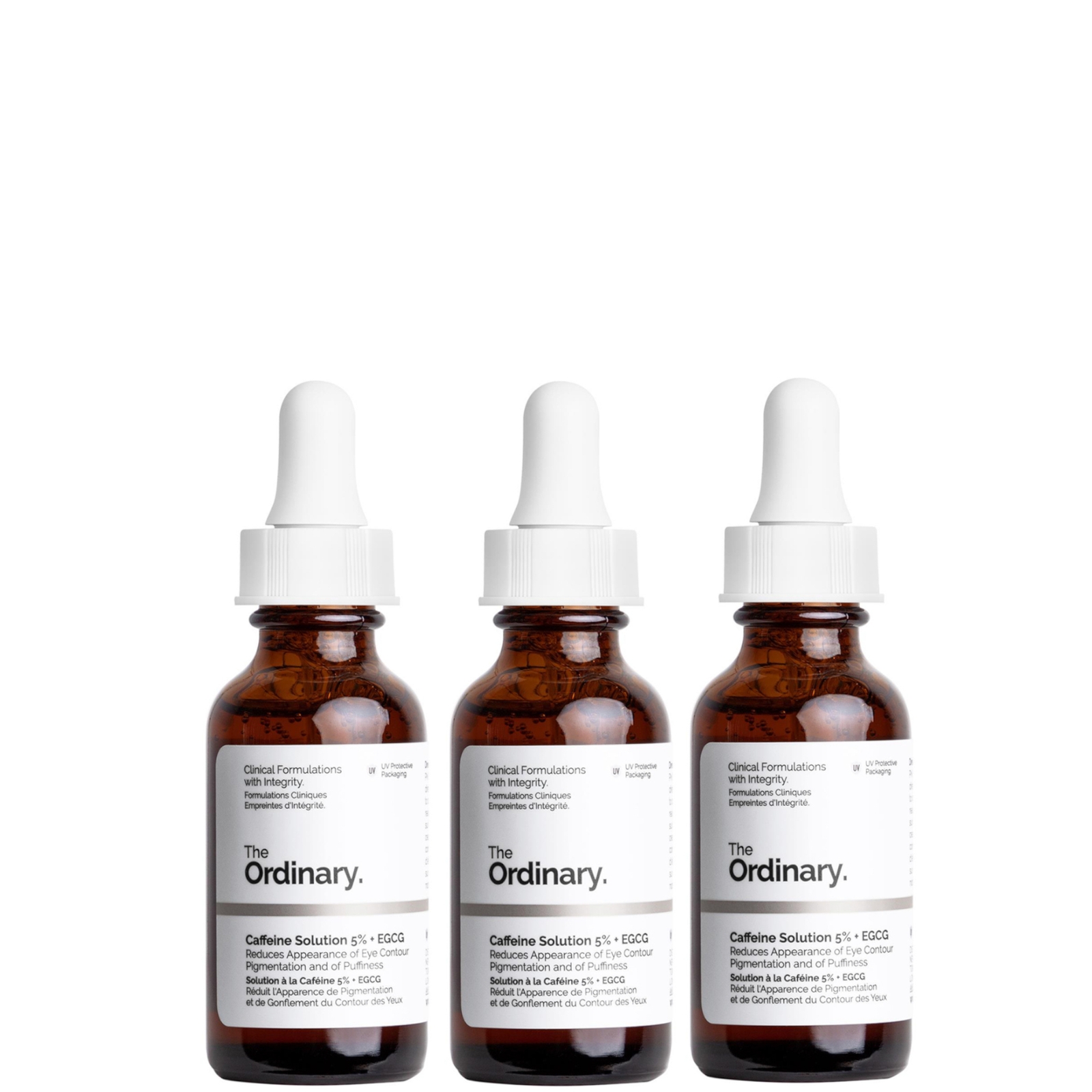 The Ordinary Caffeine Solution 5% and EGCG 30ml (Three Pack) von The Ordinary
