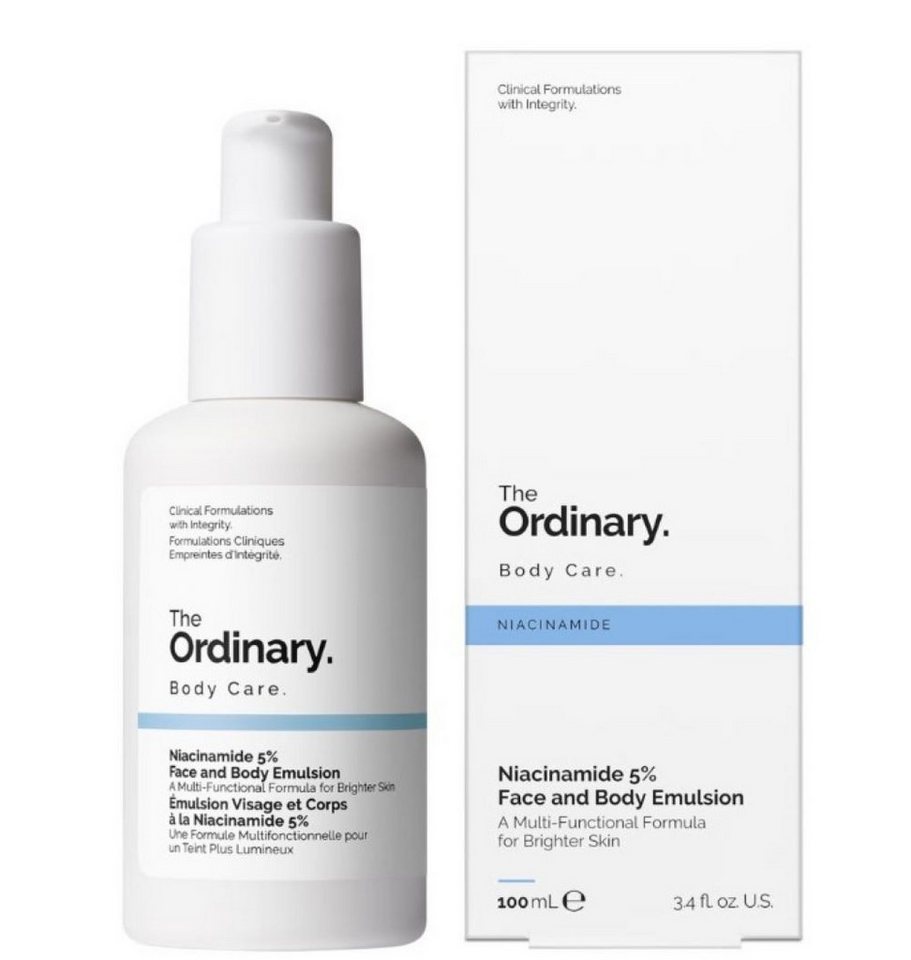 The Ordinary Körperlotion Niacinamide 5% Face and Body Emulsion 100ml The Ordinary Körperlotion Niacinamide 5% Face and Body Emulsion 100ml von The Ordinary