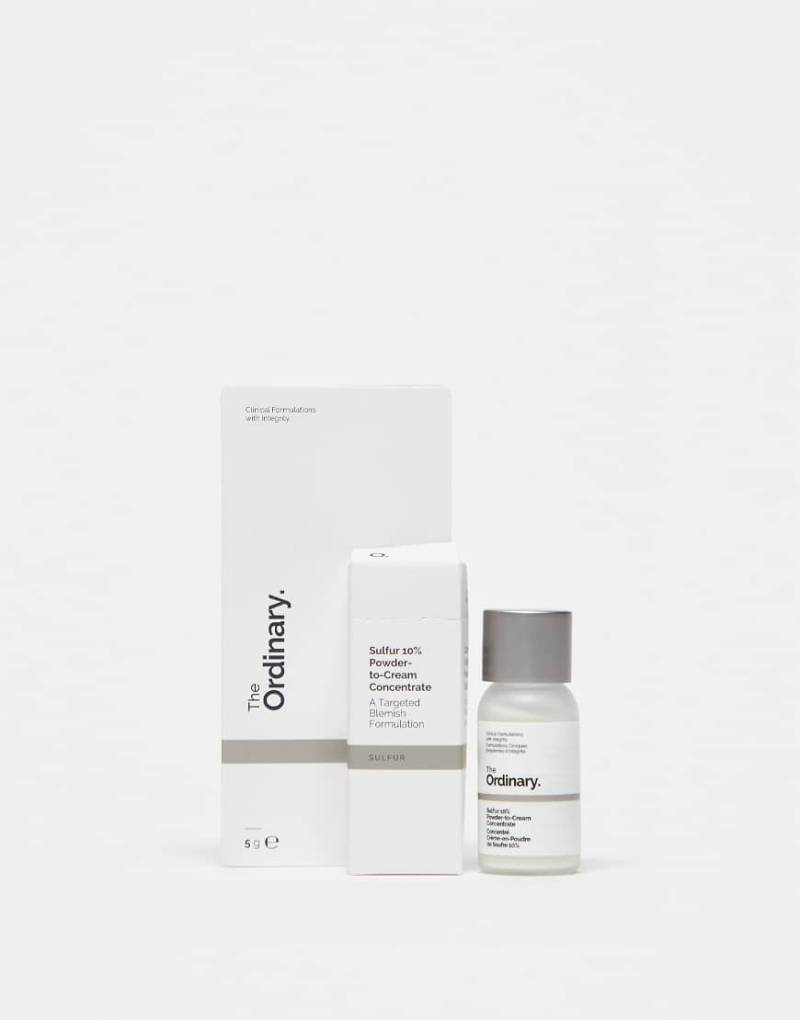 The Ordinary - Sulfur Blemish - Pulver-Creme-Konzentrat mit 10% Schwefel-Keine Farbe von The Ordinary