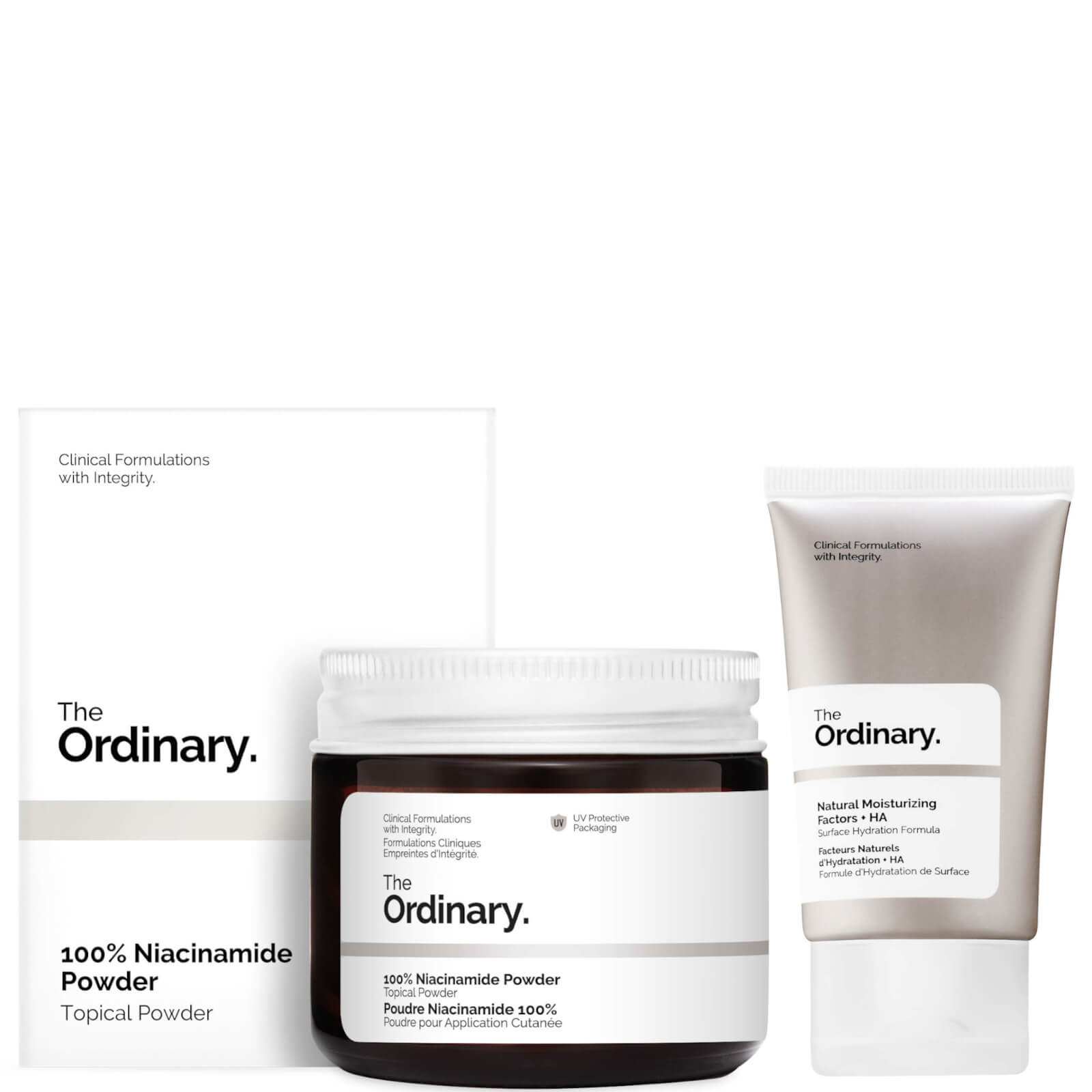 The Ordinary Refine and Hydrate Moisturiser Set von The Ordinary