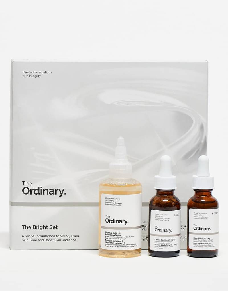 The Ordinary - The Bright Set - Hautpflege-Set, 20% Ersparnis-Keine Farbe von The Ordinary