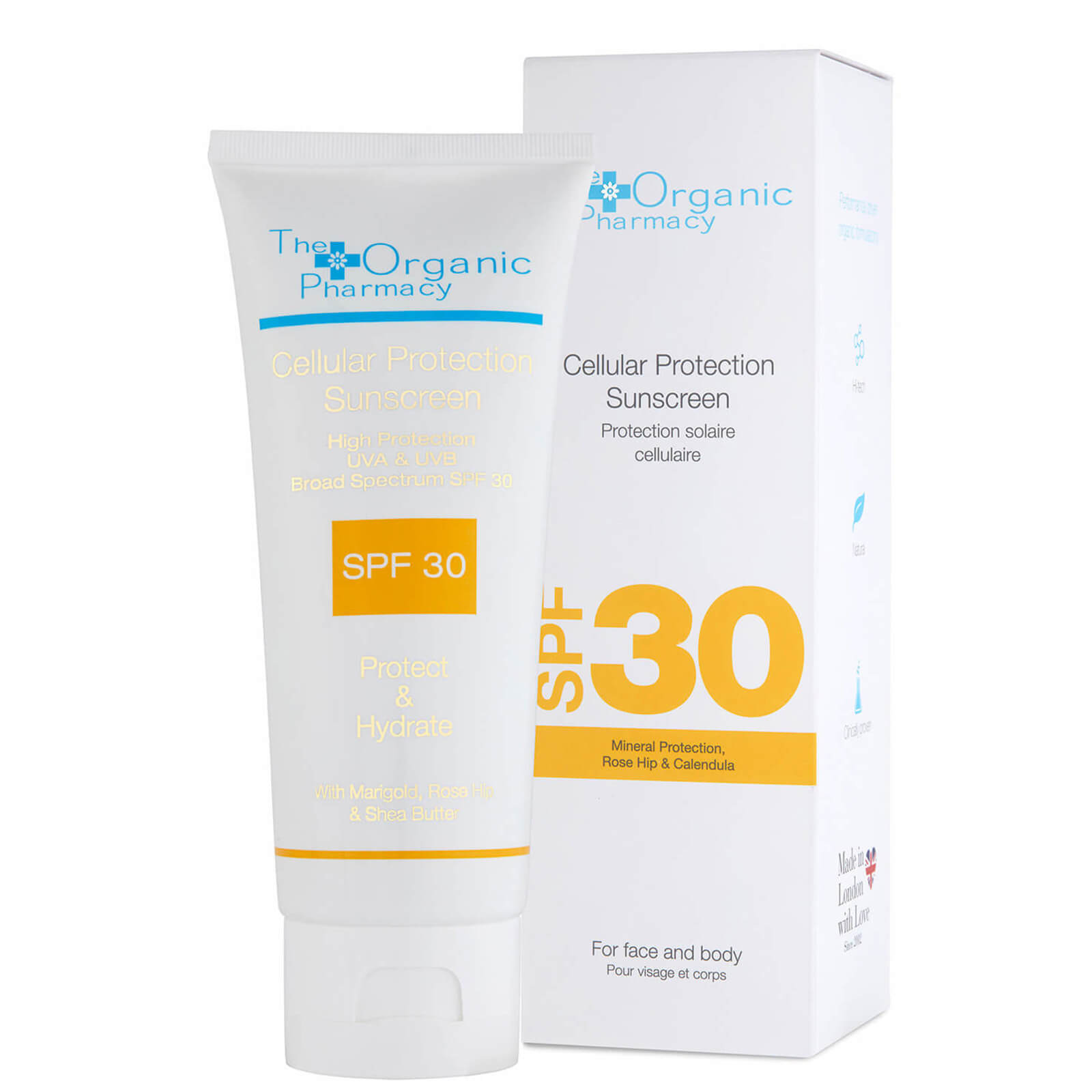 The Organic Pharmacy Cellular Protection SPF30 Sun Cream 100ml von The Organic Pharmacy