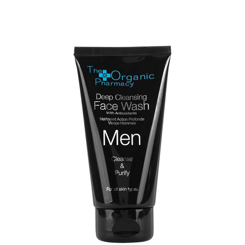 The Organic Pharmacy Men's Deep Cleansing Face Wash 75ml/2.5oz von The Organic Pharmacy