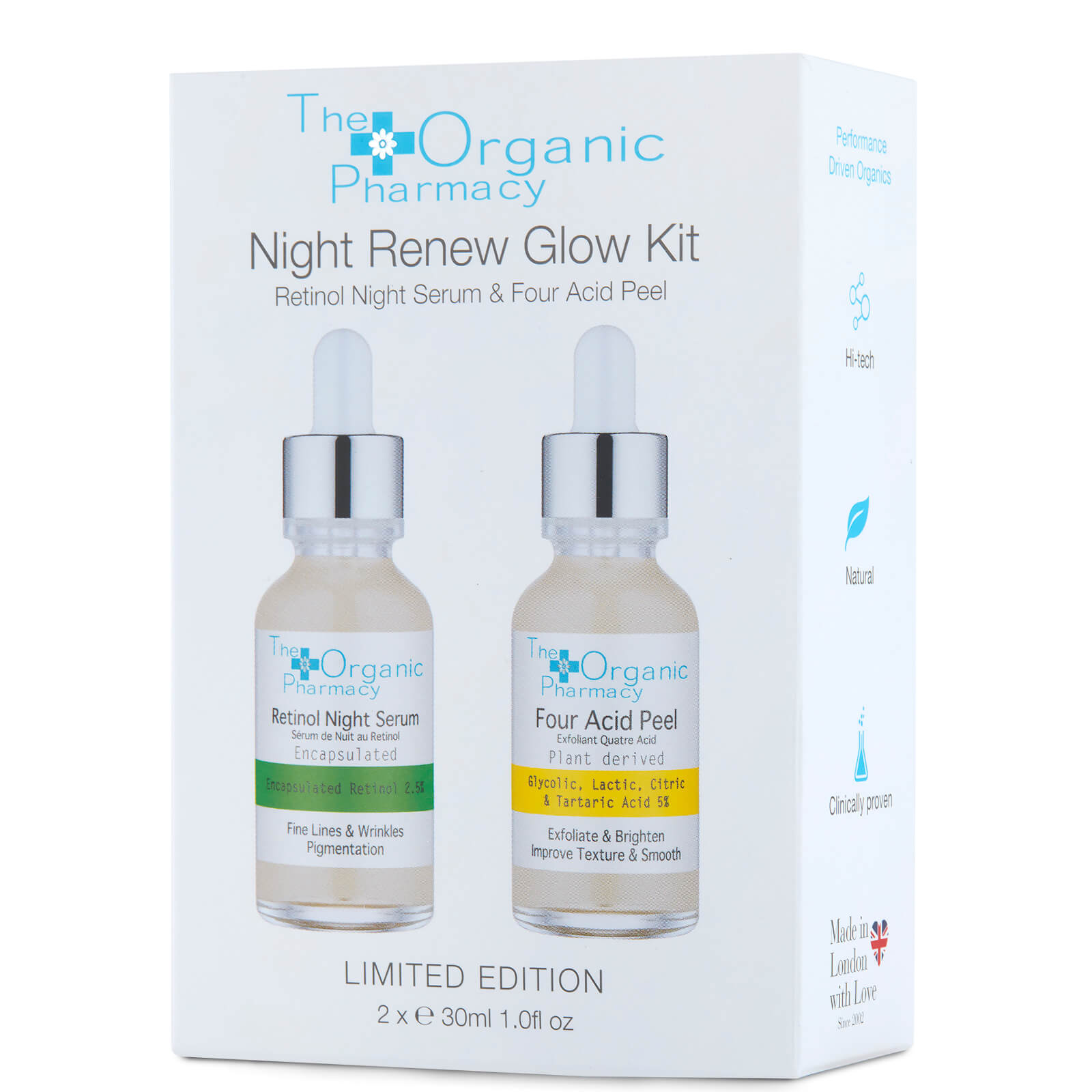 The Organic Pharmacy Night Repair Glow Kit von The Organic Pharmacy