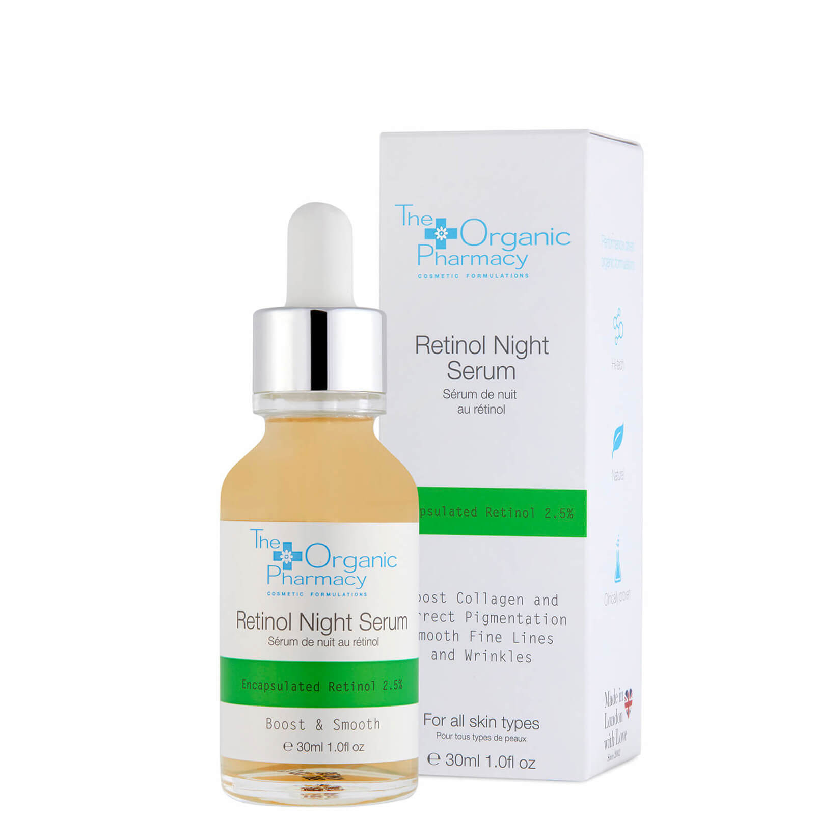 The Organic Pharmacy Retinol Night Serum 30ml von The Organic Pharmacy