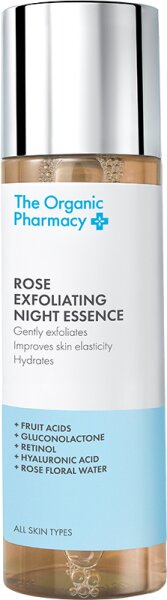 The Organic Pharmacy Rose Exfoliating Night Essence 150 ml von The Organic Pharmacy