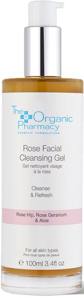 The Organic Pharmacy Rose Facial Cleansing Gel 100 ml von The Organic Pharmacy