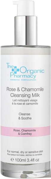 The Organic Pharmacy Rose & Chamomile Cleansing Milk 100 ml von The Organic Pharmacy