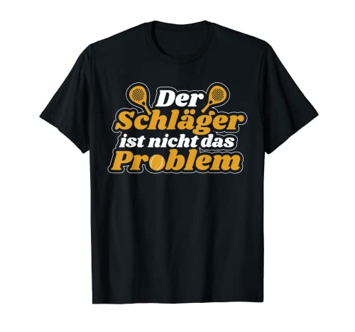 Herren Padel Tennis Spruch Der Schläger Ist Nicht Das Problem T-Shirt Herren Padel Tennis Spruch Der Schläger Ist Nicht Das Problem T-Shirt von The Padel Store