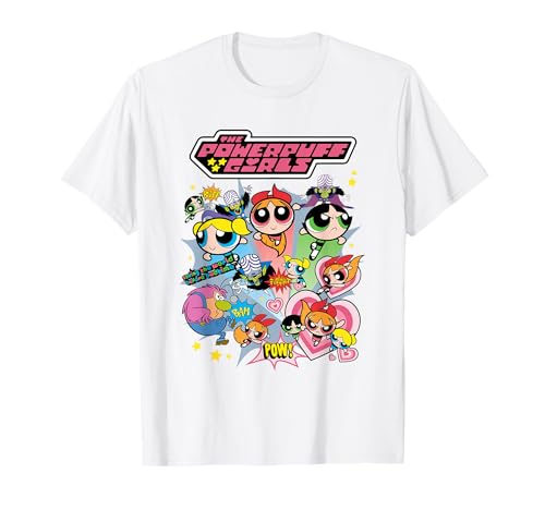 The Powerpuff Girls Collage T-Shirt von The Powerpuff Girls