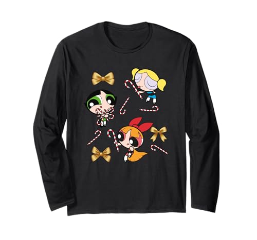 Weihnachten Powerpuff Girls Bow and Candy Langarmshirt von The Powerpuff Girls