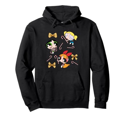 Weihnachten Powerpuff Girls Bow and Candy Pullover Hoodie von The Powerpuff Girls