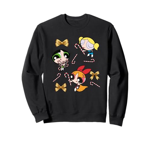 Weihnachten Powerpuff Girls Bow and Candy Sweatshirt von The Powerpuff Girls