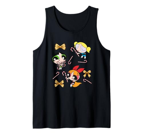 Weihnachten Powerpuff Girls Bow and Candy Tank Top von The Powerpuff Girls