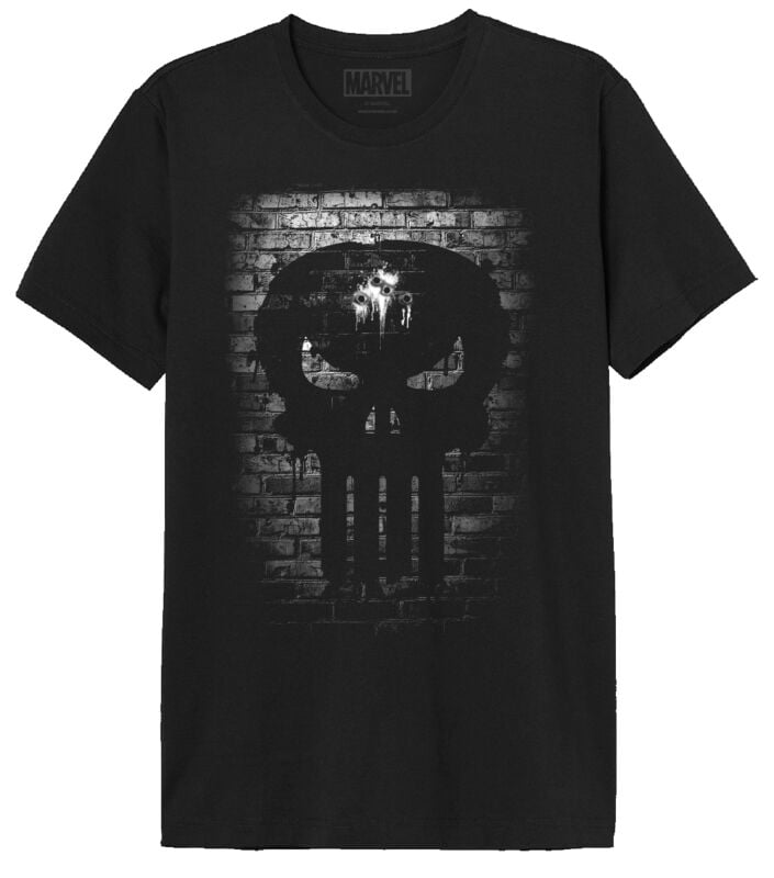 The Punisher Bricks T-Shirt schwarz in XXL von The Punisher