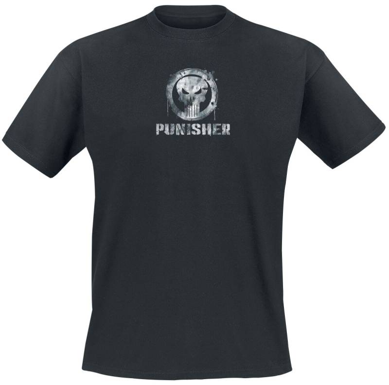 The Punisher Logo T-Shirt schwarz in M von The Punisher