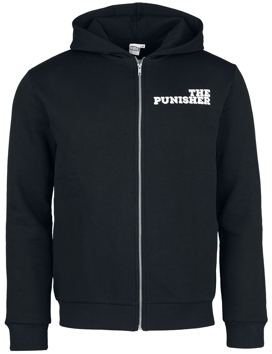The Punisher - Marvel Kapuzenjacke - Skull - S bis 3XL - für Männer - Größe XXL - schwarz - EMP exklusives Merchandise! The Punisher - Marvel Kapuzenjacke - Skull - S bis 3XL - für Männer - Größe XXL - schwarz - EMP exklusives Merchandise! von The Punisher