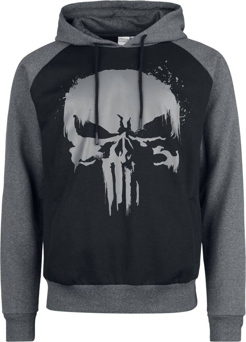 The Punisher - Marvel Kapuzenpullover - Skull - S bis XXL - für Männer - Größe XXL - schwarz/grau  - EMP exklusives Merchandise! von The Punisher