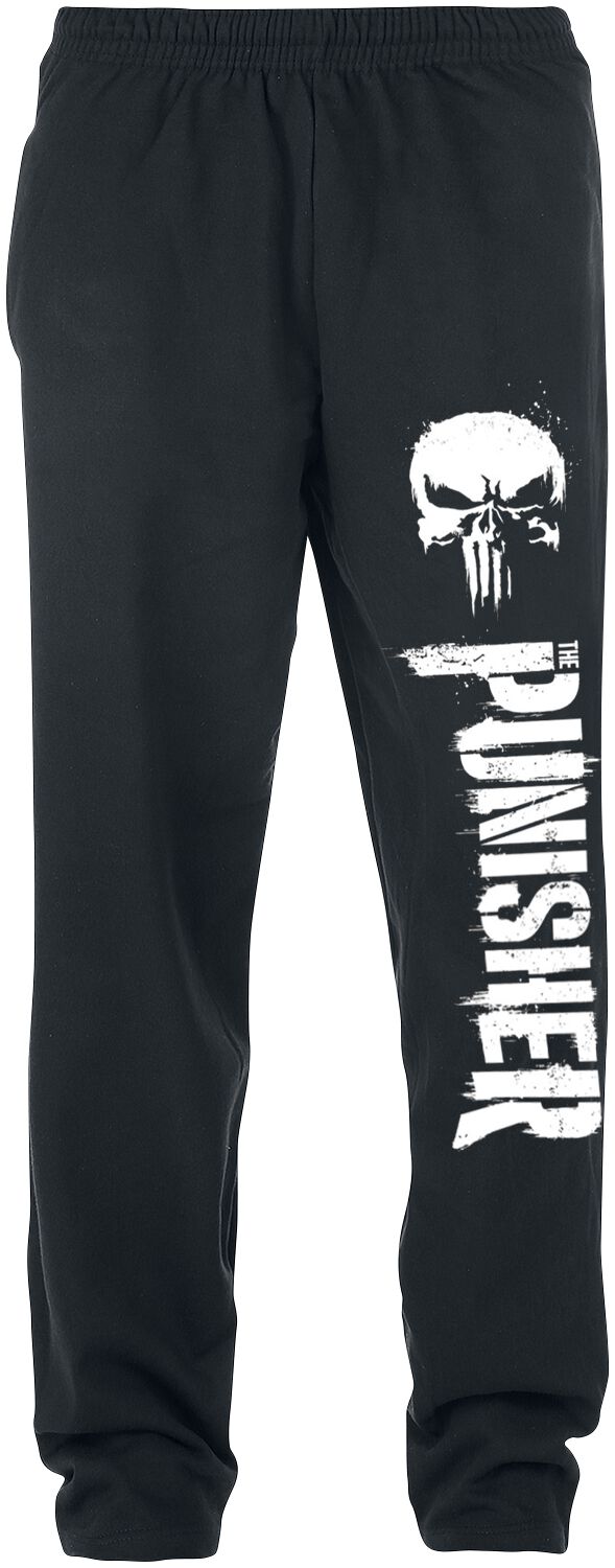 The Punisher - Marvel Trainingshose - Logo - S bis XXL - für Männer - Größe XL - schwarz  - Lizenzierter Fanartikel von The Punisher