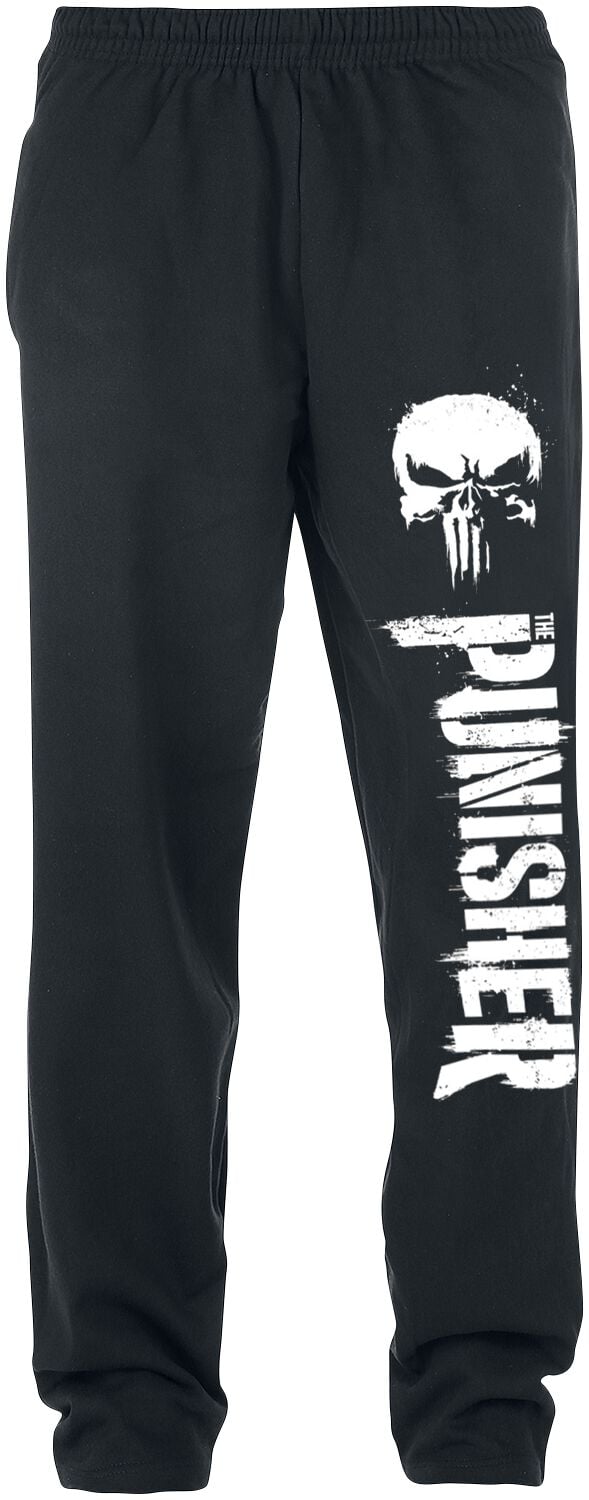 The Punisher - Marvel Trainingshose - Logo - S bis XXL - für Männer - Größe XXL - schwarz  - Lizenzierter Fanartikel von The Punisher