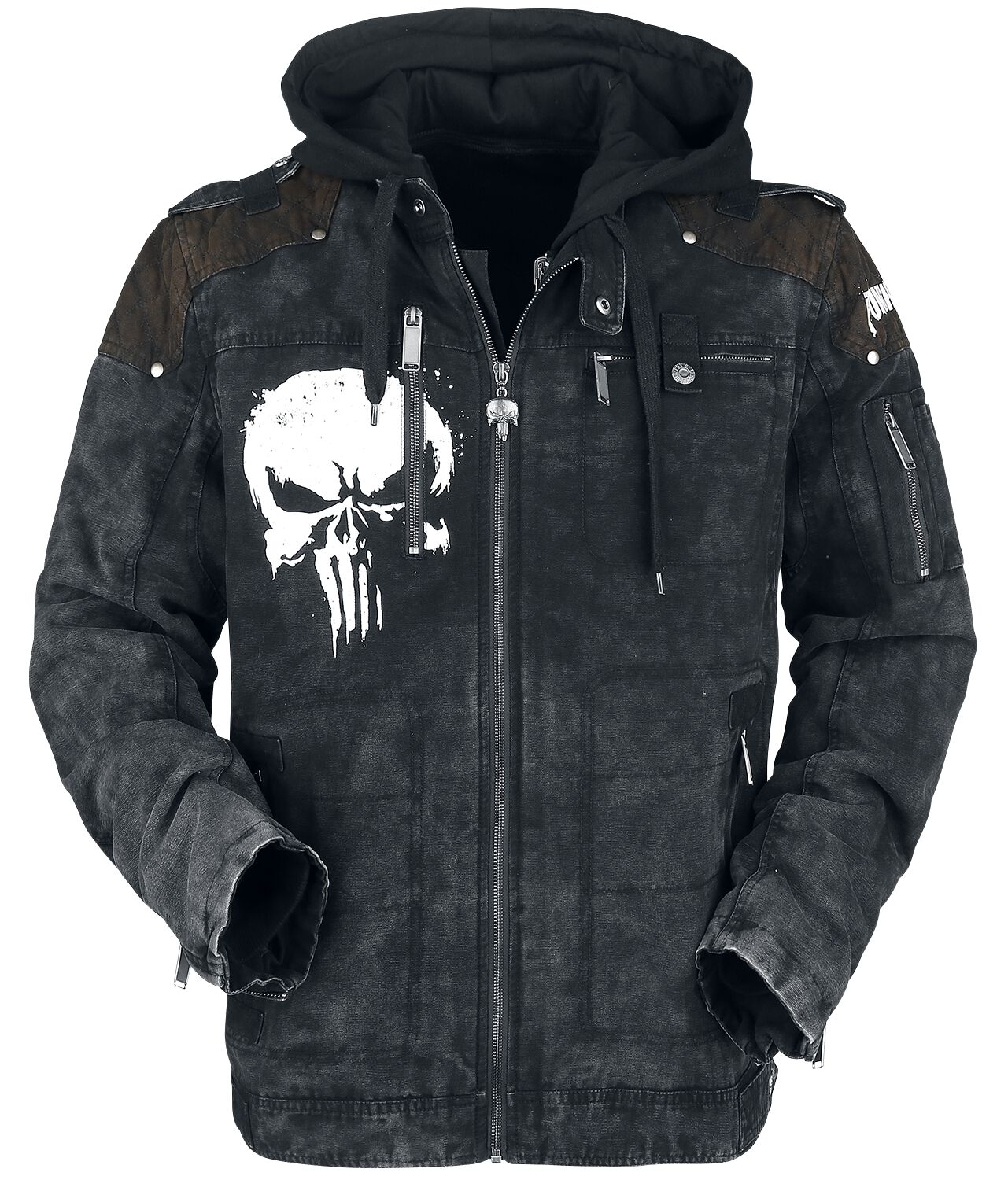 The Punisher - Marvel Winterjacke - Skull - S bis XXL - für Männer - Größe L - schwarz  - EMP exklusives Merchandise! von The Punisher