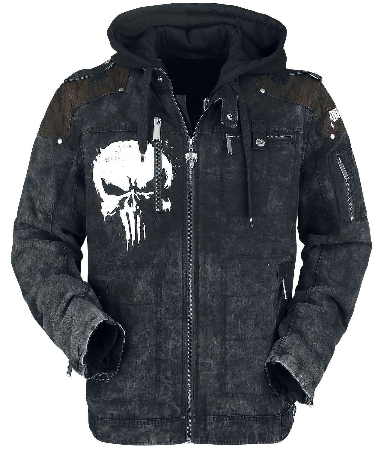 The Punisher - Marvel Winterjacke - Skull - S bis XXL - für Männer - Größe XL - schwarz  - EMP exklusives Merchandise! von The Punisher