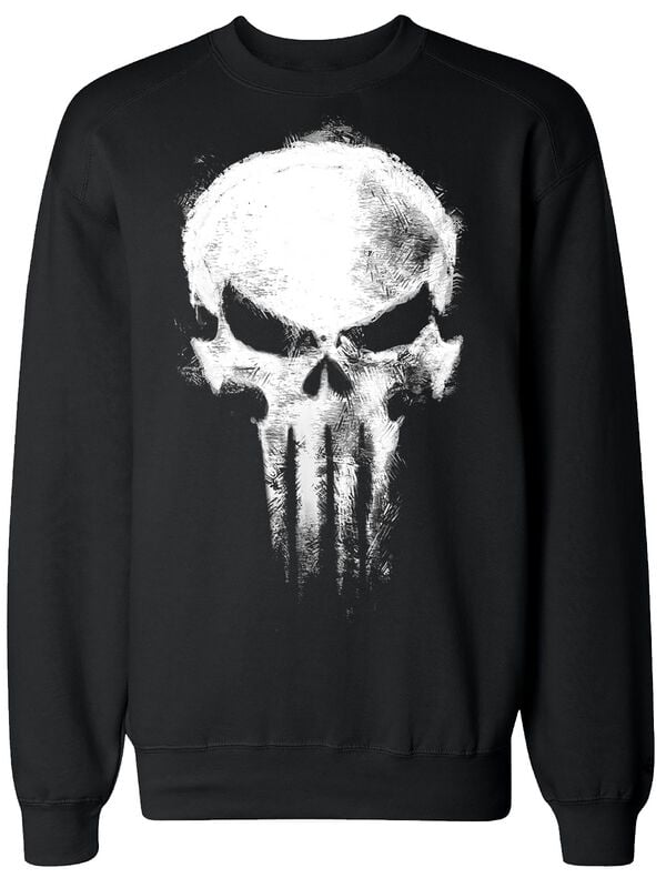 The Punisher Skull Sweatshirt schwarz in S von The Punisher
