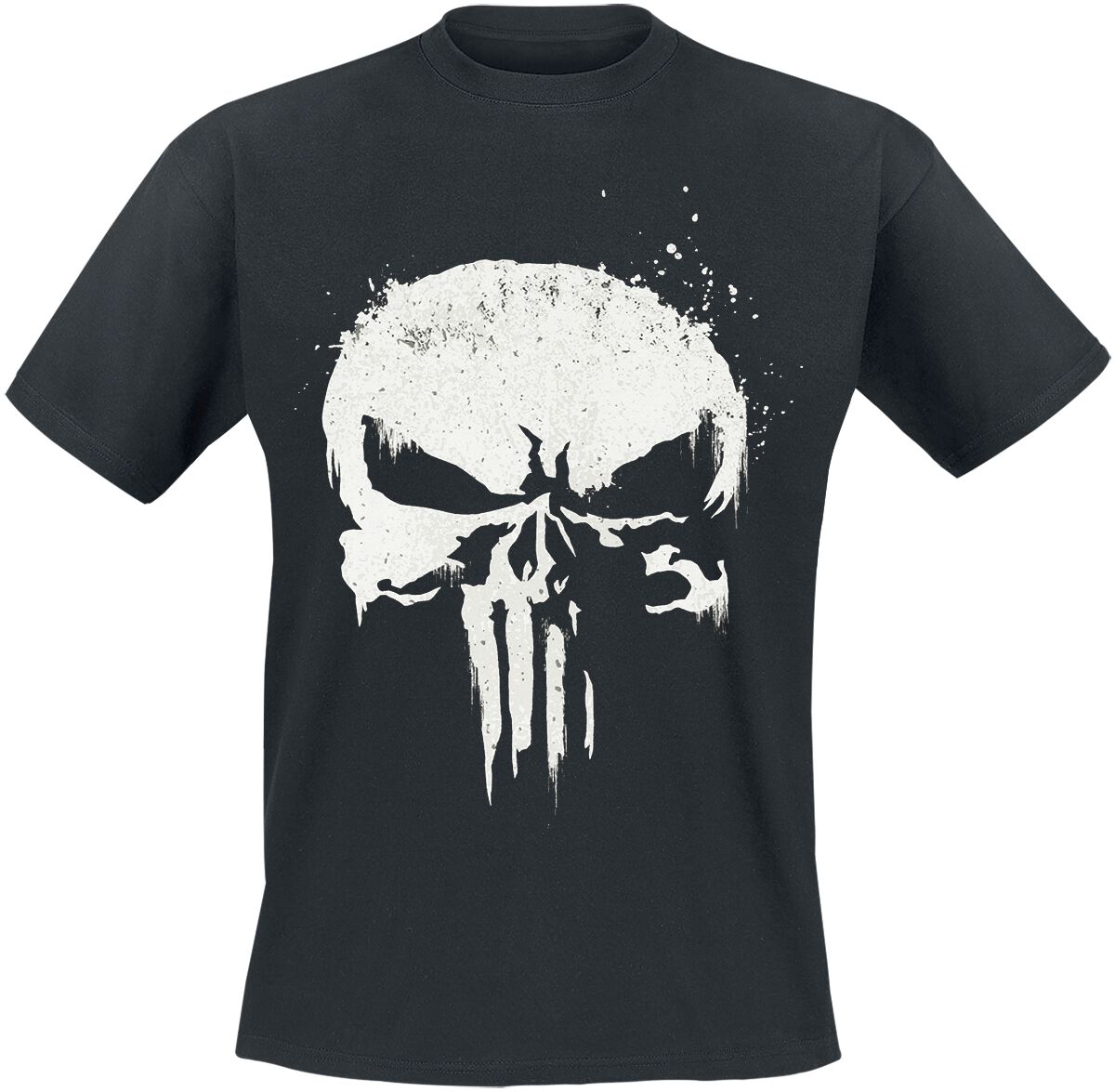 The Punisher Skull T-Shirt schwarz in S von The Punisher