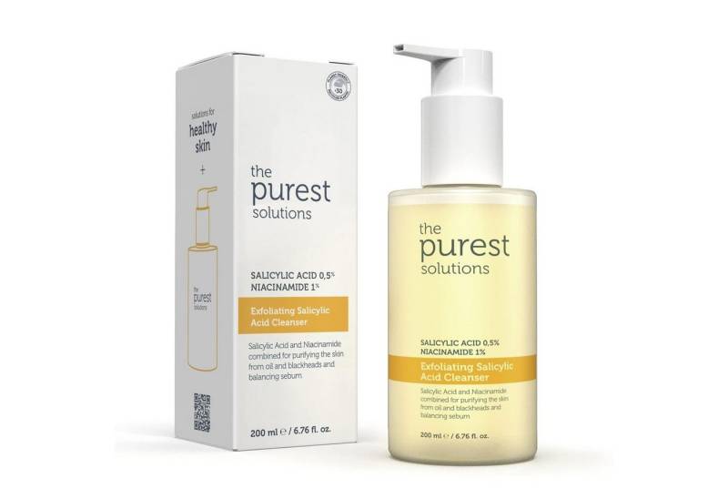 The Purest Solutions Gesichtsöl Exfolierende Salicylsäure Reiniger 0,5% Salicylsäure & 1% Niacinamid The Purest Solutions Gesichtsöl Exfolierende Salicylsäure Reiniger 0,5% Salicylsäure & 1% Niacinamid von The Purest Solutions