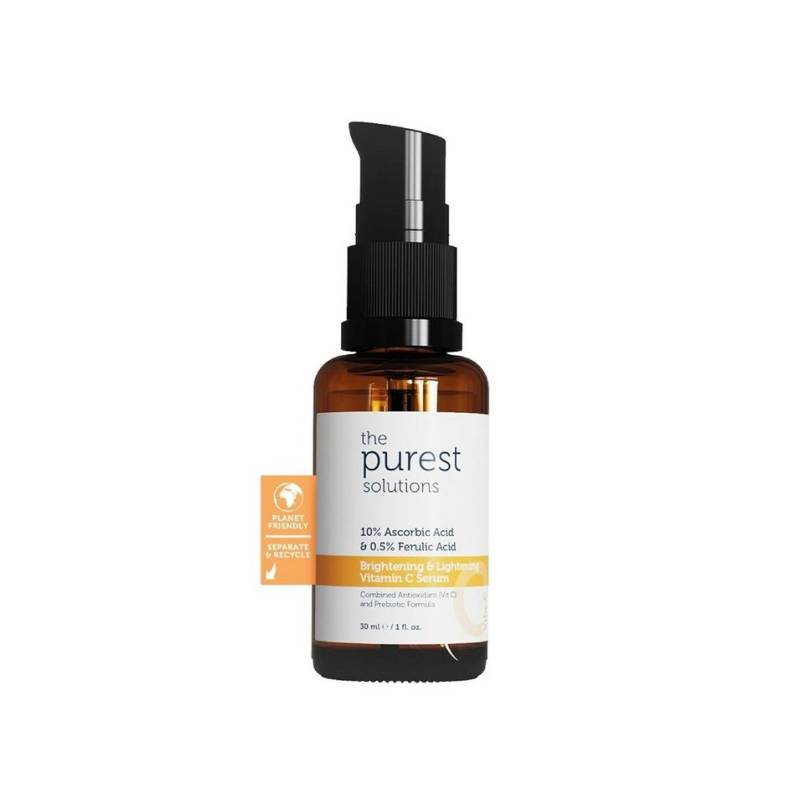 The Purest Solutions Gesichtsserum Vitamin C Serum 10% Ascorbinsäure & 0,5% Ferulasäure von The Purest Solutions