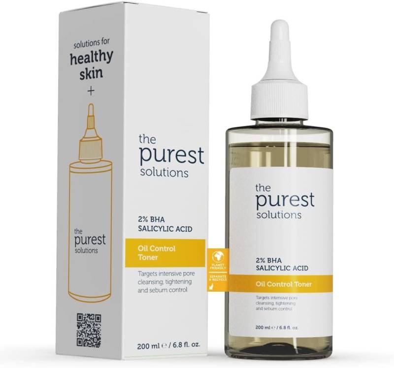 The Purest Solutions Toner Fettkontrolierendes Gesichtswasser 2% BHA Salicylsäure von The Purest Solutions