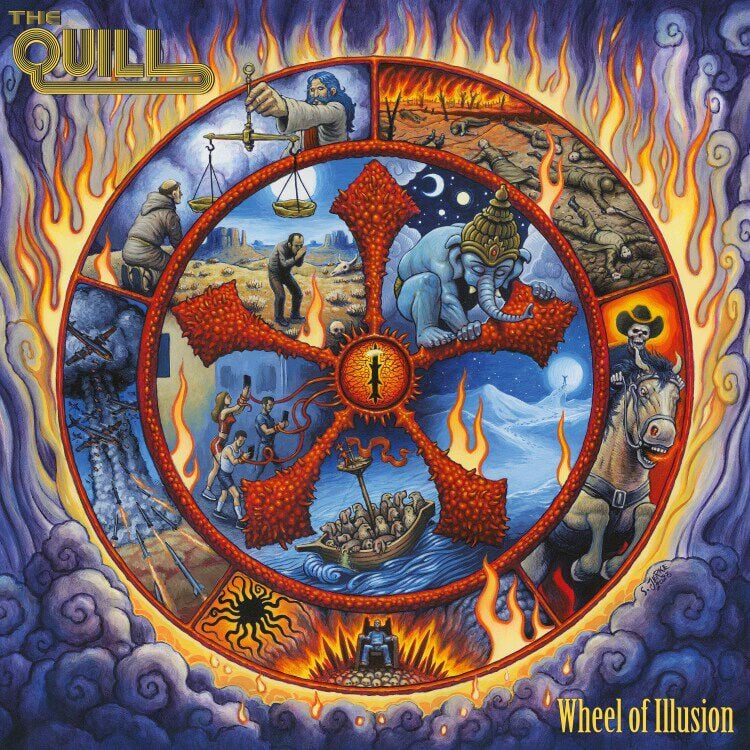 The Quill Wheel of illusion CD multicolor von The Quill