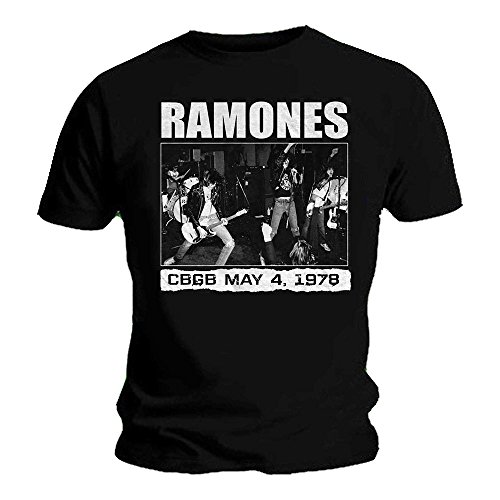 The Ramones Herren T-Shirt Schwarz Schwarz Gr. L, Schwarz The Ramones Herren T-Shirt Schwarz Schwarz Gr. L, Schwarz von The Ramones