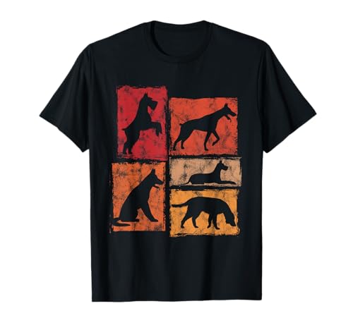 Lustige Hunde-Liebhaber-Grafik mit Allen Hunden für Männer, Frauen, Kinder T-Shirt von The Retro Dog Lover Graphics For Men Women Kids