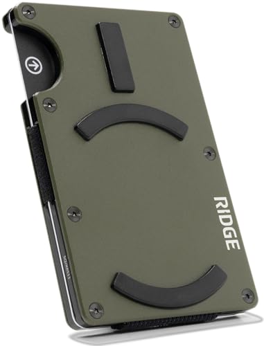 Ridge Wallet - Kompatibel mit MagSafe - Matte Olive - Geldgurt, Matt Olive von The Ridge