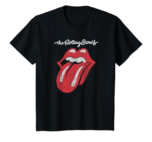 Kinder Das Rolling Stones Script Tongue Logo T-Shirt von The Rolling Stones